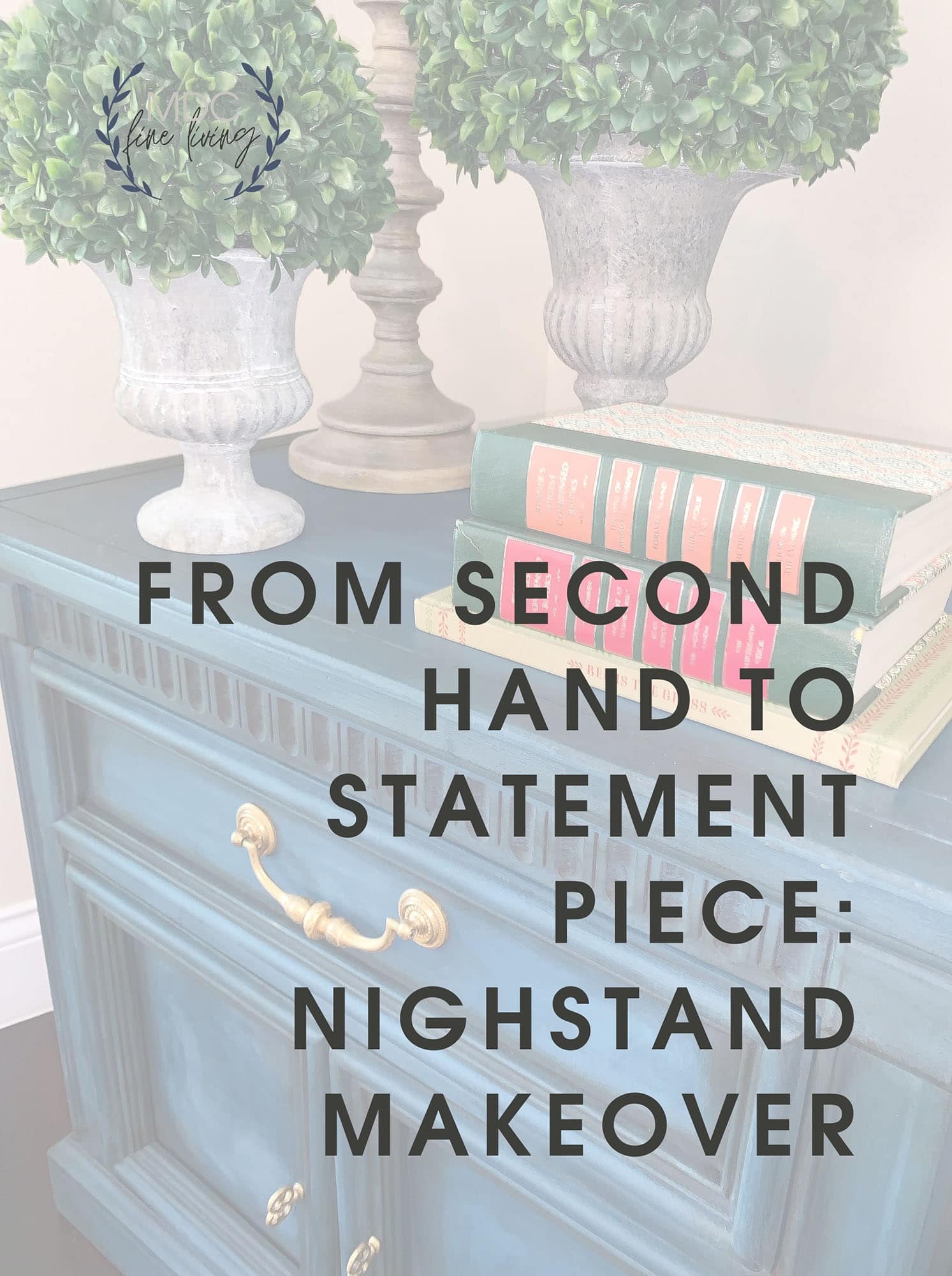 Title card for post that reads, "From Second Hand to Statement Piece."
