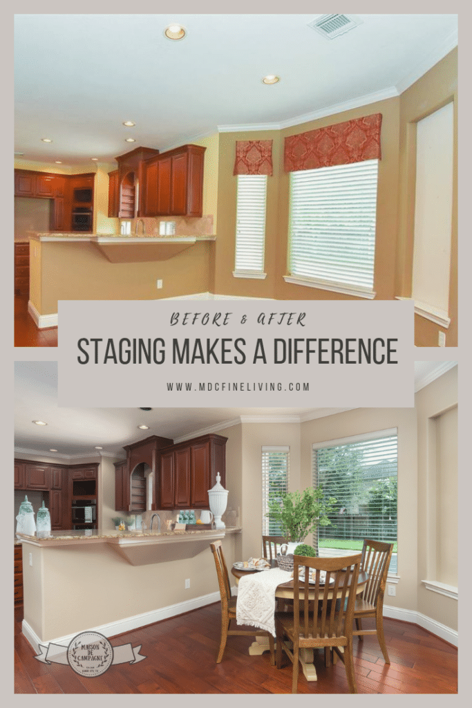 Title graphic that reads, "Staging Makes a Difference."