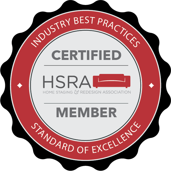 Home Staging & Redesign Association certified member badge