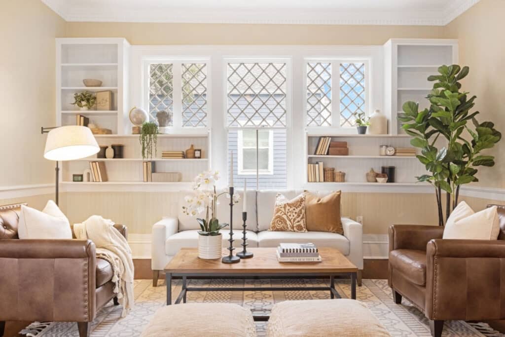 Traditional Home Staging in Galveston, Texas